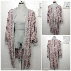 VINTAGE Yves Venet sweater coat size L